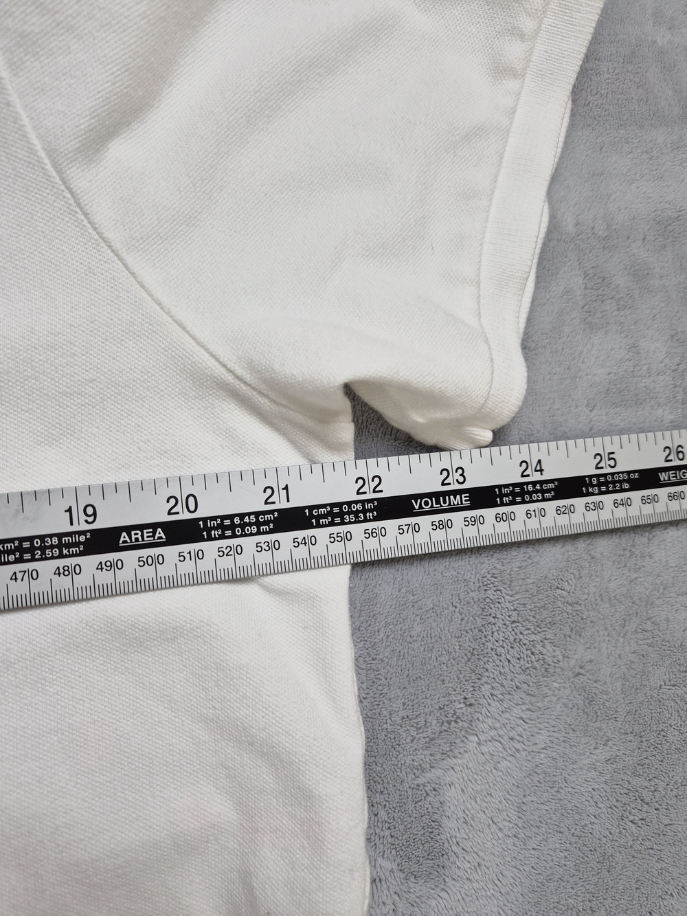 GAP White Stretch Pique Polo Shirt Mens L Golf Preppy Quiet Luxury Old Money Top - Picture 7 of 8